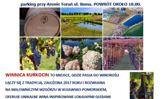KLUB „KAMELEON”  ZAPRASZA NA ŚWIĘTO WINA WINNICA W KURKOCINIE