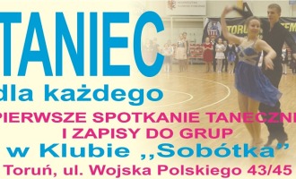 Klub ,,Sobótka" zaprasza na zajęcia taneczne